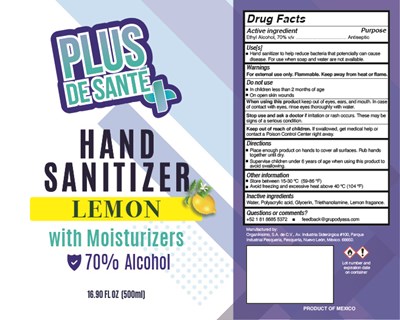 Gel Limon (Plusgel 500 Alto 70 (1))